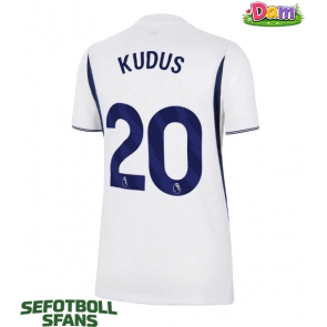 Tottenham Hotspur Mohammed Kudus #20 Hemmatröja Kvinnor 2026-27 Kortärmad